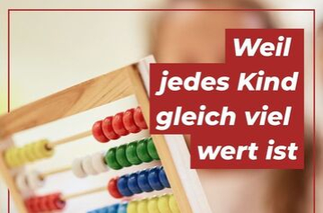 Jedes Kind ist gleich viel wert - Pediton unterzeichnen