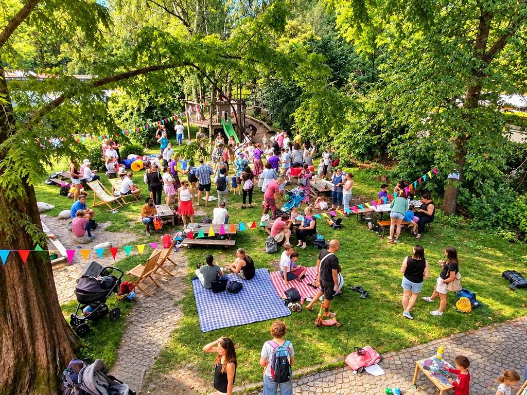 Der Offene Treff - ein öffentliches Wohnzimmer mit vielen Büchern und einer gemütlichen Sitzgruppe zum Jausnen