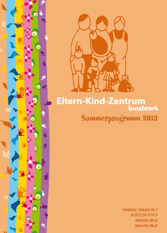Das Sommerprogrammheft vom EKiZ 2013