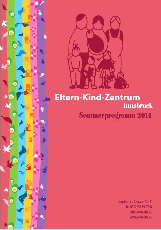 Das Sommerprogrammheft vom EKiZ 2014
