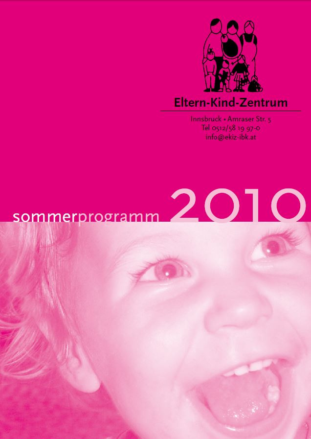 Das Sommerprogrammheft vom EKiZ 2010